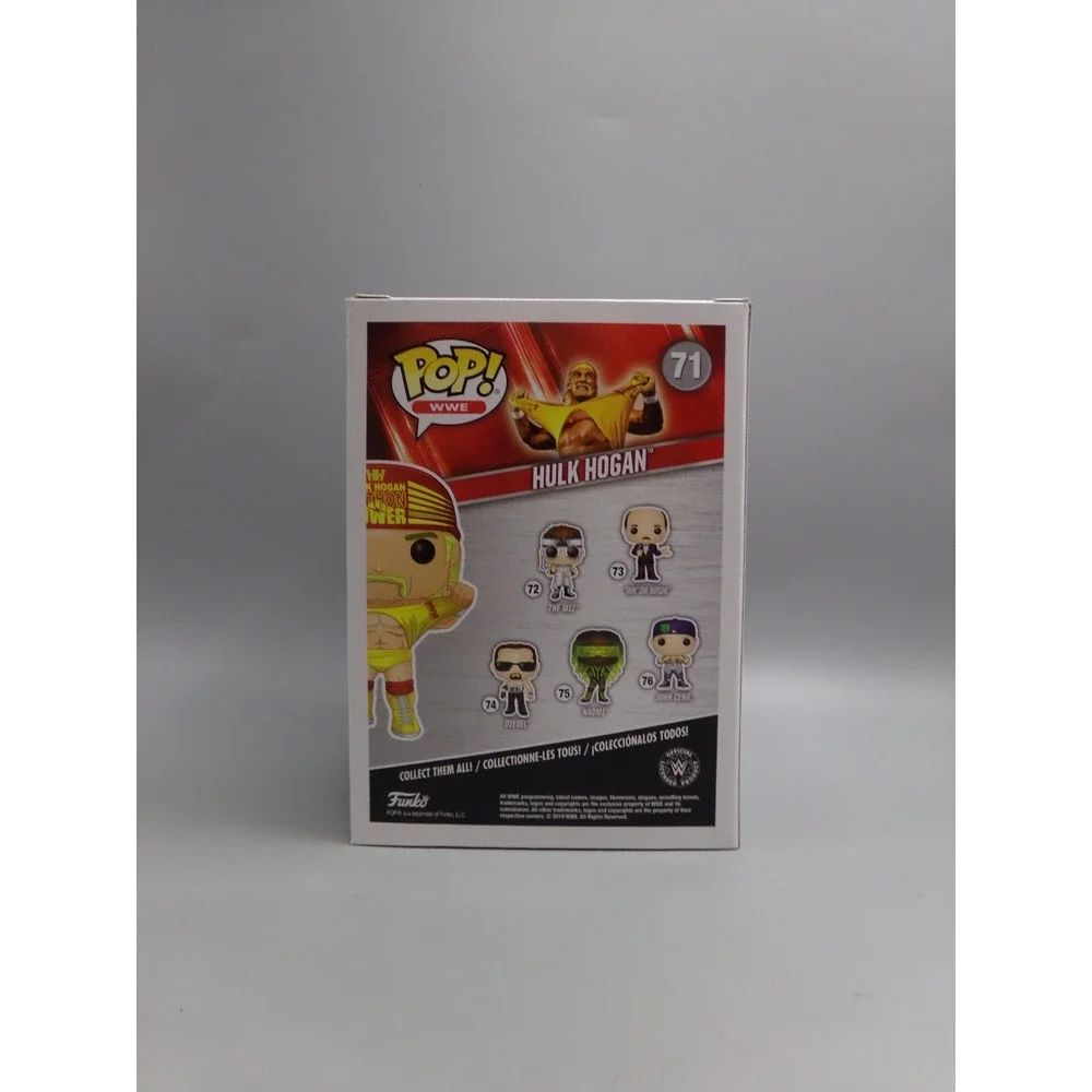 Funko Pop WWE Hulk Hogan 71 Vinyl Figure Walmart Exclusive New‎ In Box